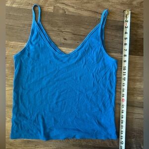 Universal Thread Bright Blue V-Neck Tank Top